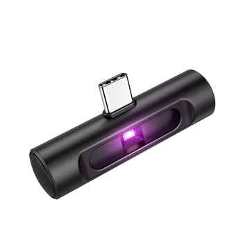 

Portable Mini UVC Disinfection LED Light Mobile Phone Type-C USB Interface Plug Handheld UVC Lamp for Xiaomi/Samsung