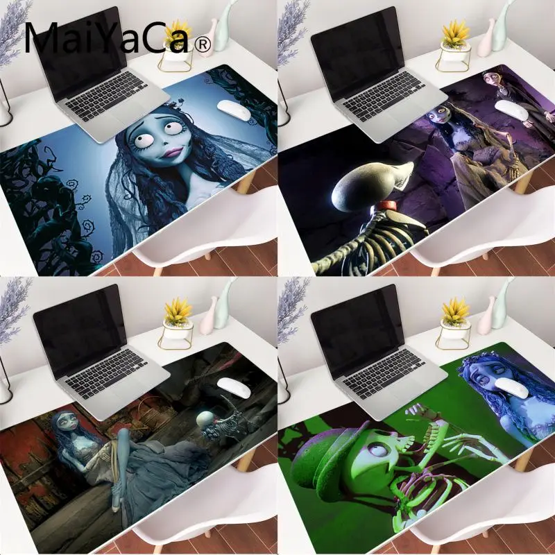 

Gaming Mouse Pad Corpse Bride TV Large Mouse Pad Gamer Computer Mousepad Big Mouse Mat XXL Mause Pad Laptop Keyboard Desk Mat