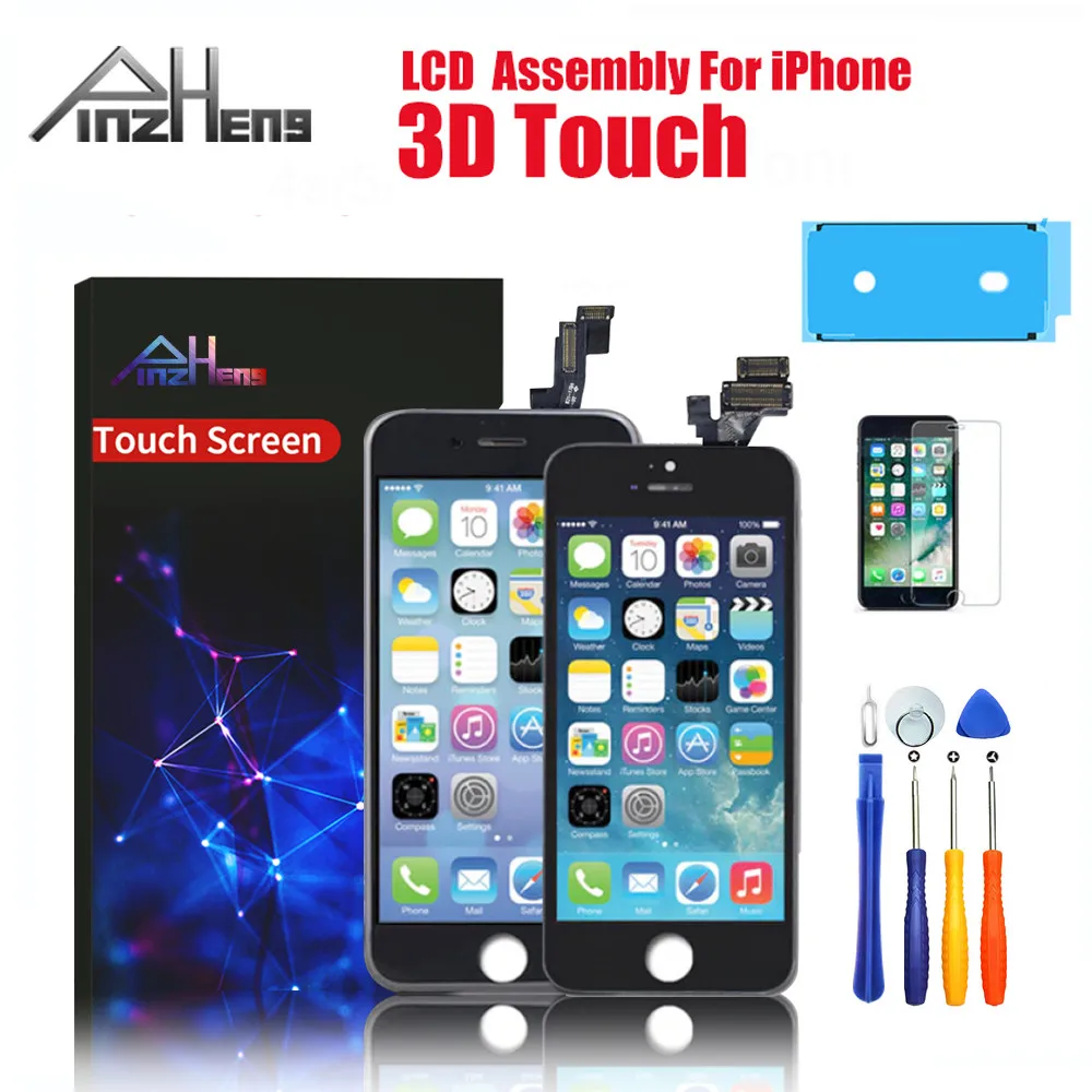 

AAAA Display LCD For iPhone 6 6S 7 8 Plus Touch Screen Replacement Digitizer Assembly Display For iPhone 4S 5 5S SE LCD Screen