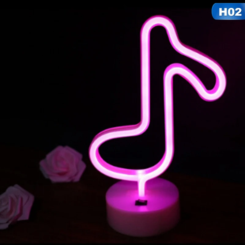 Мультфильм любовь Светодиодный светлая неоновая вывеска ручной работы вечерние свадебные домашний Декор светодиодный свет трубки USB мощность Настольная Светодиодная лампа освещение ретро
