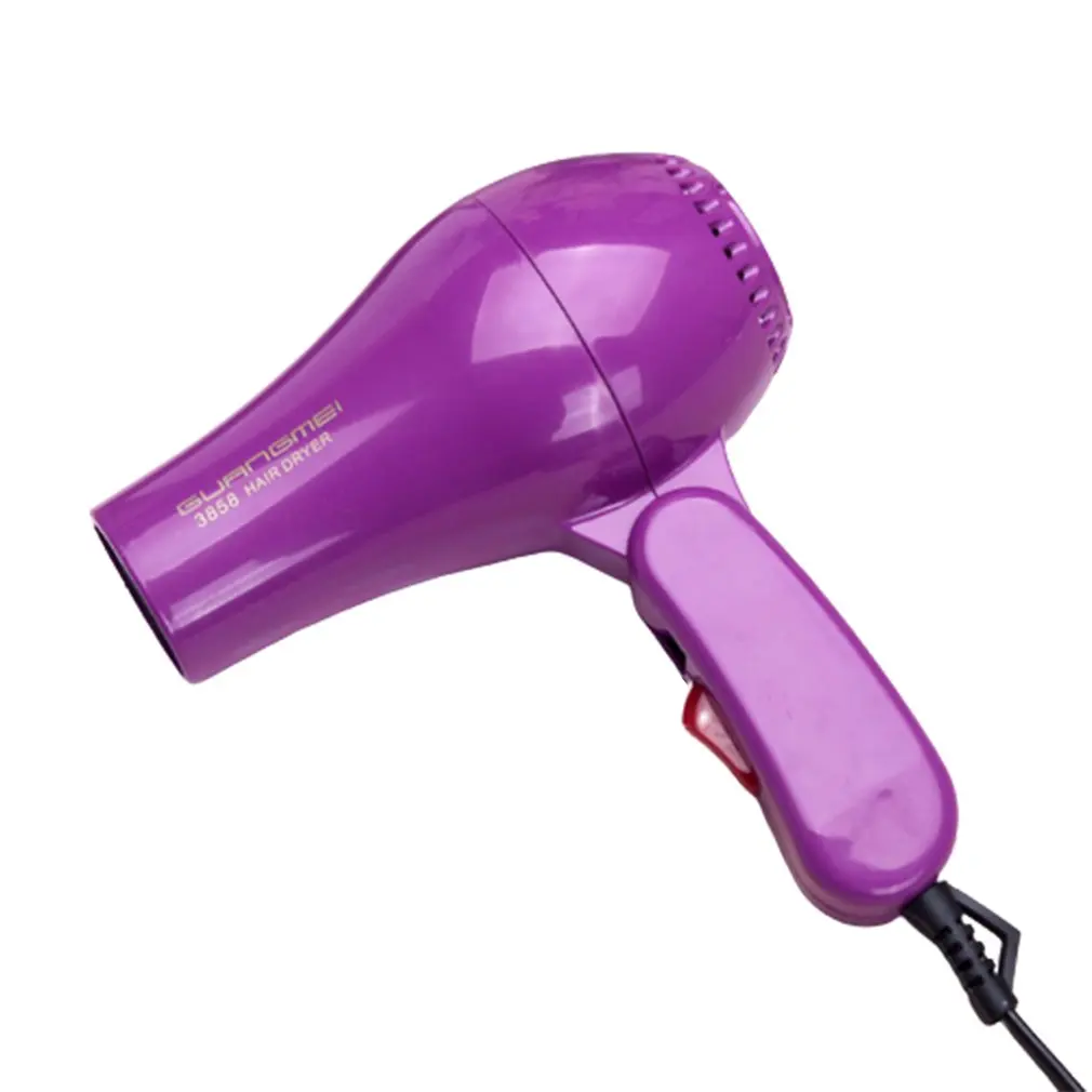 

850W Foldable Portable Mini Hair Blow Dryer Mini Traveller Hair Dryer Compact Blower Rose Red Household Hair Dryer