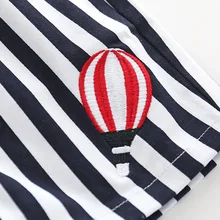 Детские Новые товары для мужчин; Детские шорты в полоску; летние брюки; шорты; ; лента для волос; детская одежда для мальчиков; средняя талия