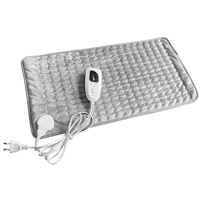 60x30 см зимнее электрическое одеяло с интеллектуальным контролем температуры и подогревом, светодиодный индикатор для шеи, плеч, живота