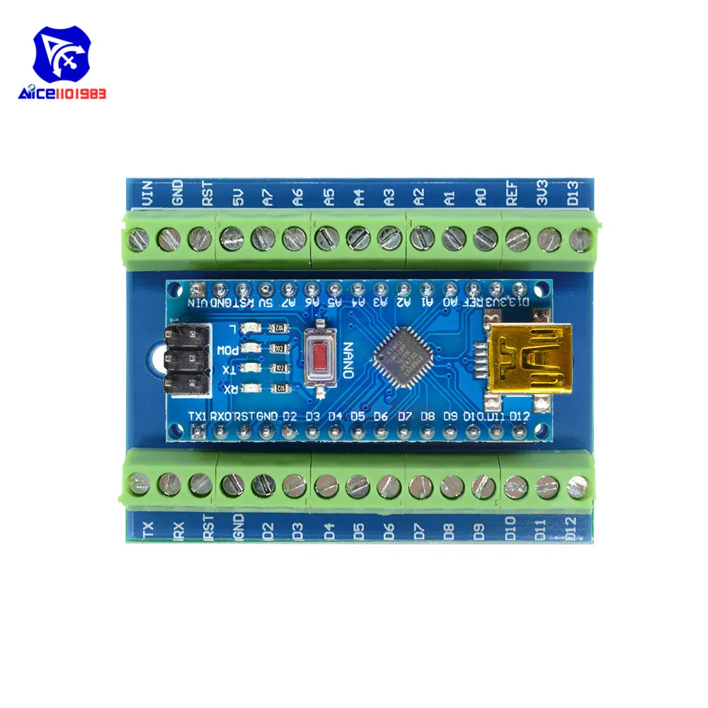 CH340 CH340G Nano V3.0 3 0 драйвер микроконтроллера ATMEGA328 ATMEGA328P терминал макетная плата IO