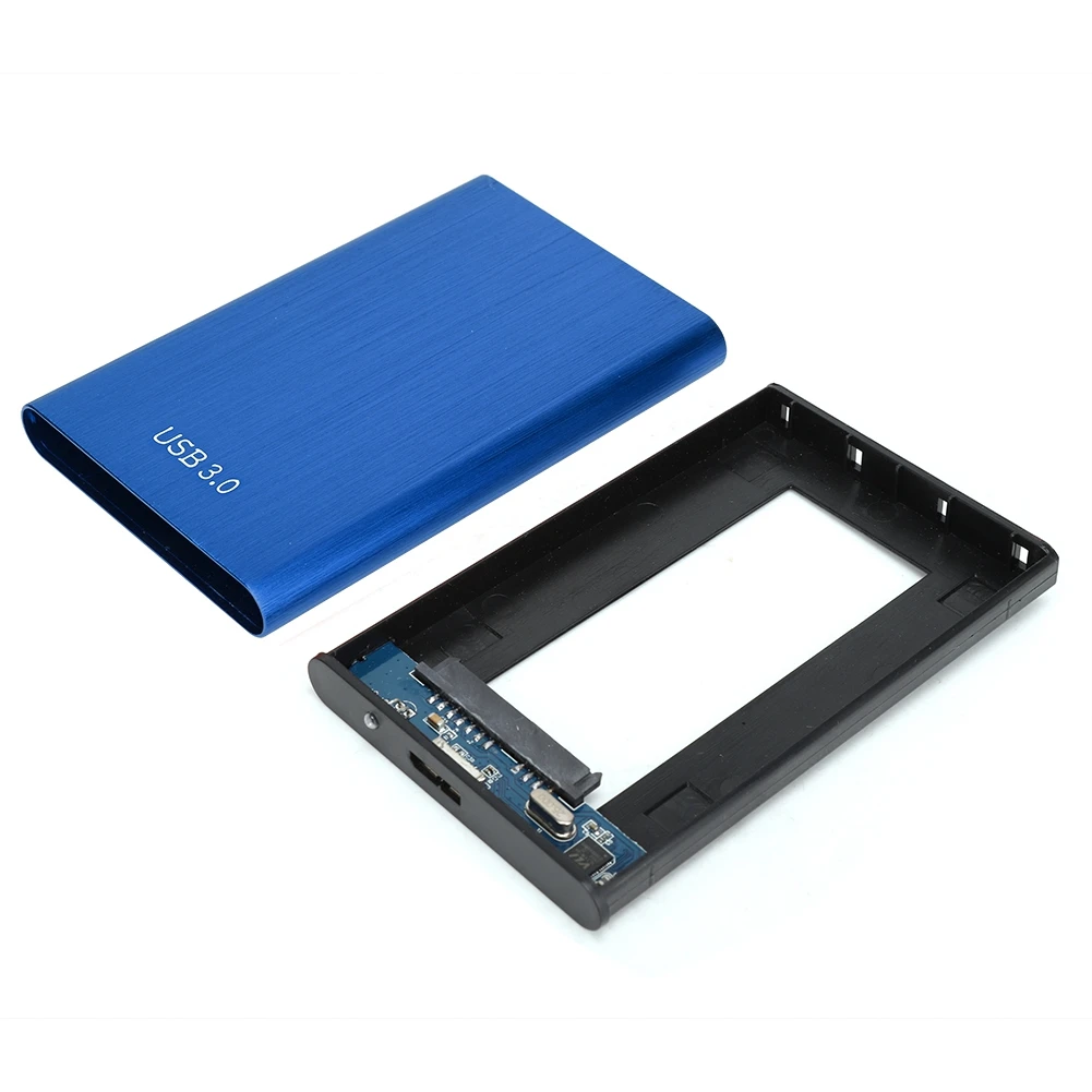 2,5 дюймовый чехол для дисков SATA USB 3,0, жесткий диск для ноутбука, корпус SSD, Внешний чехол для дисков для ноутбука с перегородкой и отверткой