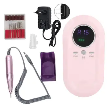 

Electric Nail Drill Portable Electric Nail Drill Manicure Polisher Machine Nail Art Accessory For Nail Salon