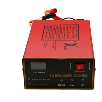 

Maintenance-Free Battery Charger 12V/24V 10A 140W Output for Electric Car BEST EU Plug