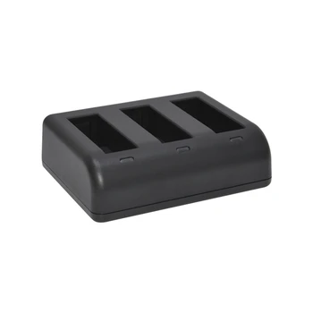 

3 Slots Battery Charger Adapter for DJI OSMO Action Double Charging Port Sport Camera Accessories