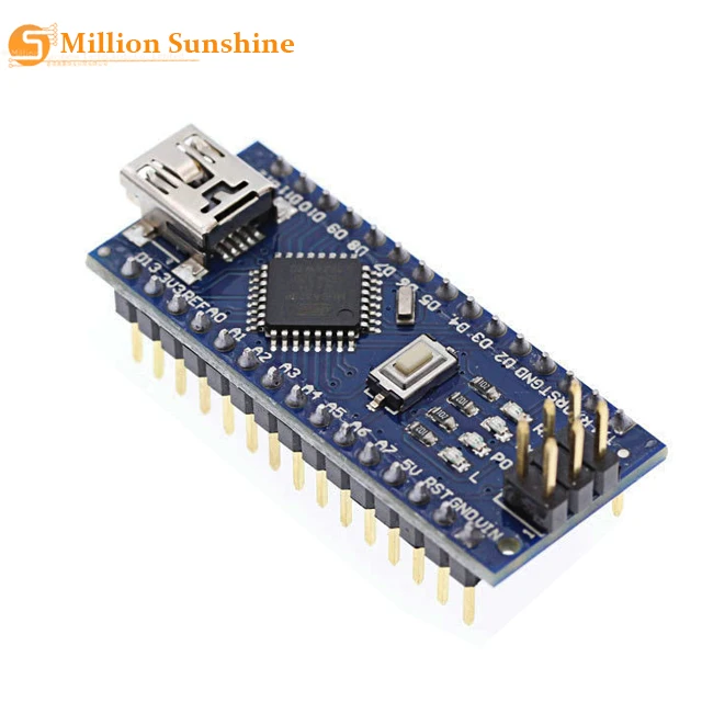 Мини-USB Nano V3.0 ATmega328P CH340G 5В 16м плата микроконтроллера для arduino NANO 328P 3 0 | Компьютеры и