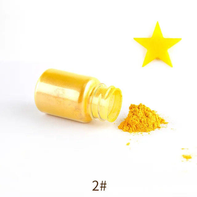 10g/bottle Handmade Pearl Mica Powder for DIY Epoxy molds making Pearl Powder Pigment Silicone molds filler MJ010-02