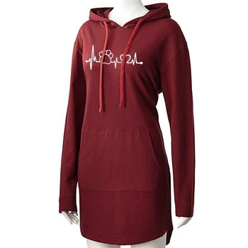 

Letters Print Hoodies For Women Hooded Lace Long Sleeve Hoodies Women Sweatshirts Tops Frauen Hoody Girls Corduroy Cropped