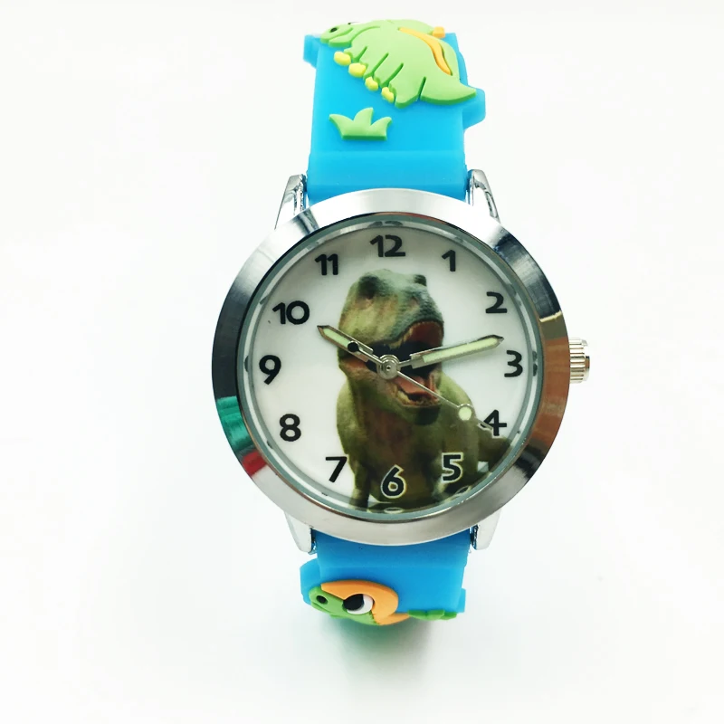 Watches Boys Dinosaur Girls Waterproof Childrens Hot-Fashion Cartoon Relojes 3D Quartz