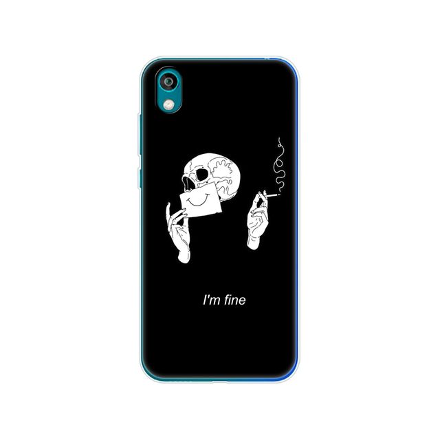 Case on Honor 8S Case Soft TPU Phone Case For  Honor 8S KSE-LX9 Honor8S 8 S Case Back Cover 5.71'' coque bumper
