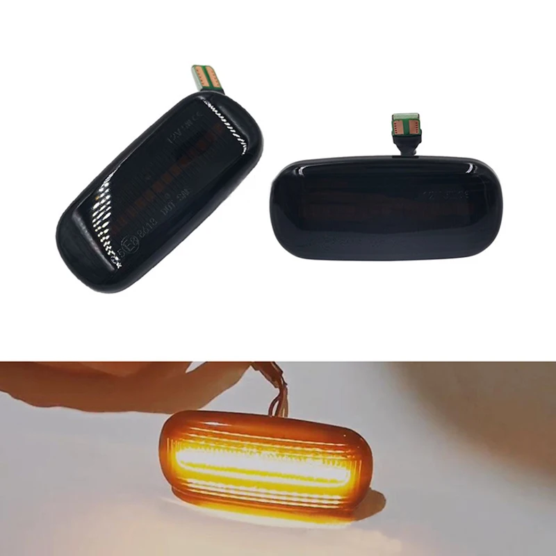 

2pcs Auto Turn Signal Dynamic Side Marker Light Lamp For Audi A3 8P 2004-2008 A4 B6 B7 A6 C5 C6 S3 S4 S6 RS4 RS6 8E0949127