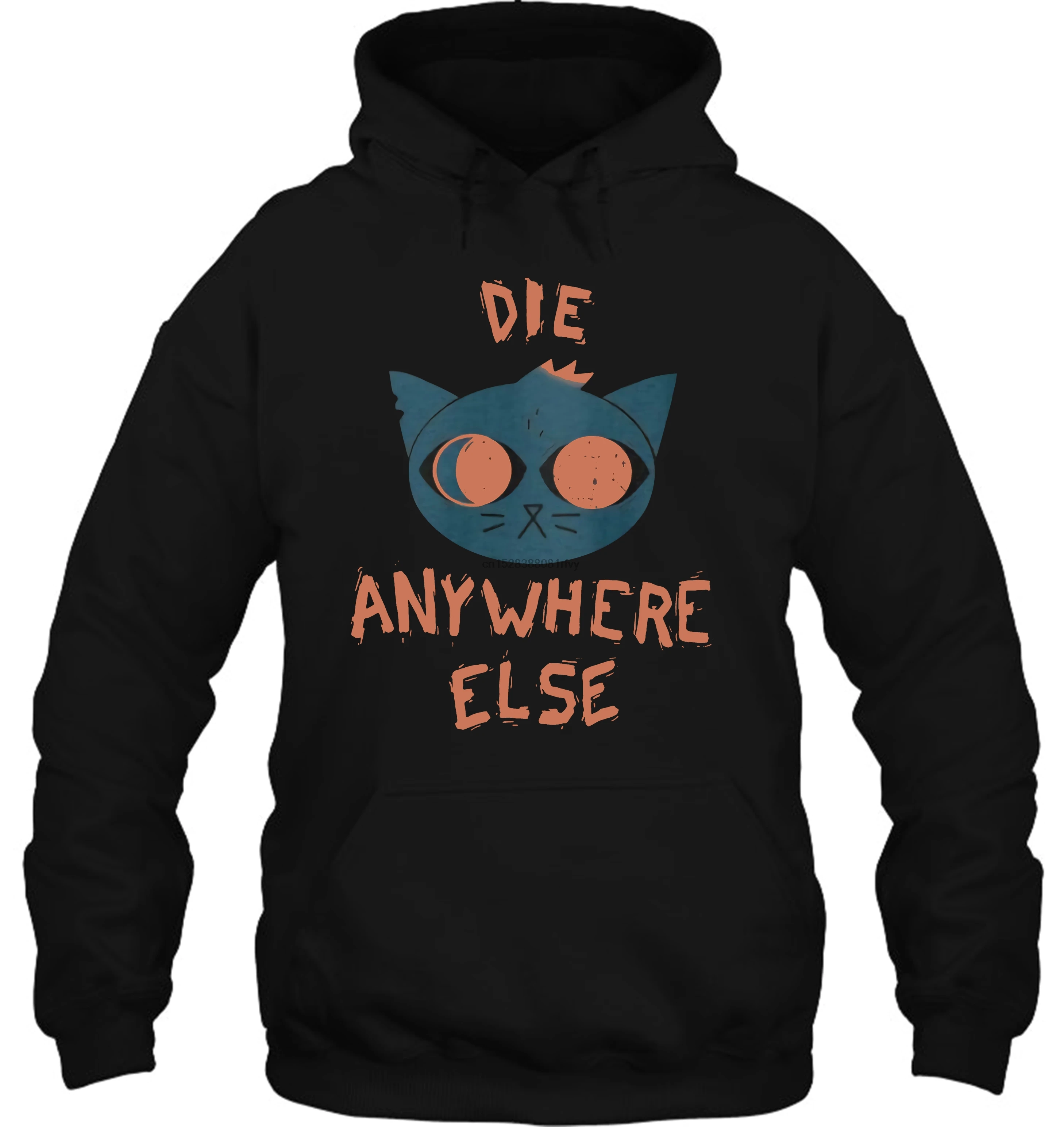 Мужская толстовка с капюшоном Night In The Woods Mae Bea, черная футболка, одежда, новинка, Забавный рукав, женская уличная одежда
