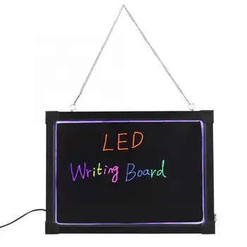 

Erasable LED Light Drawing Message Advertizing Sign Writing Board with Highlighter
