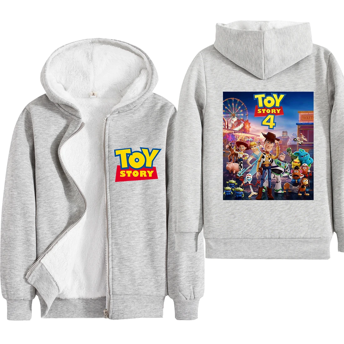 A1168 Toy Story 4/зимняя одежда для маленьких мальчиков, топы с длинными рукавами для крупных детей, футболка, пальто, толстовки Рождественская одежда от 8 до 12 лет - Цвет: A1168