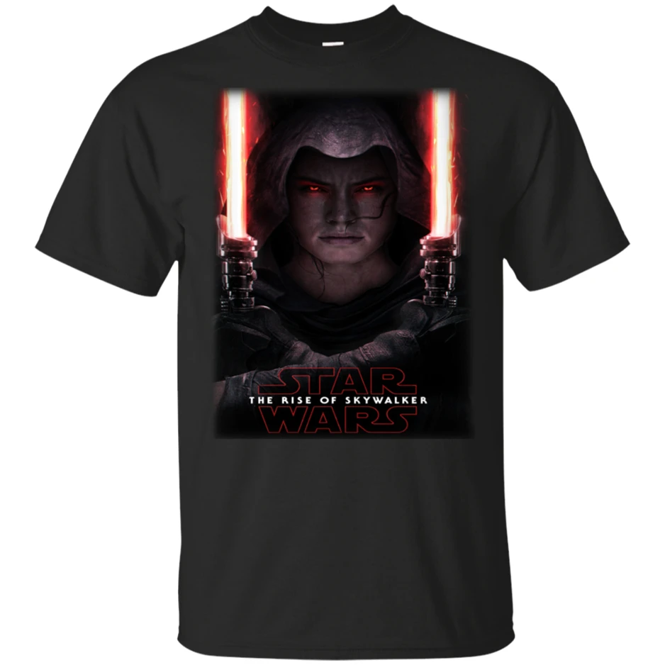 Darth Rey Star Wars-The Rise Of Skywalker дизайнерская футболка черная-темно-синяя мужская-женская модная футболка