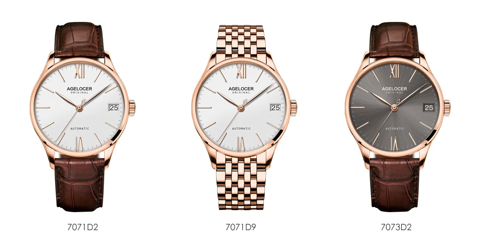 Супер тонкие механические часы, повседневные наручные часы, деловые часы, швейцарский бренд AGELOCER, кожаные часы, мужская мода, relojes hombre
