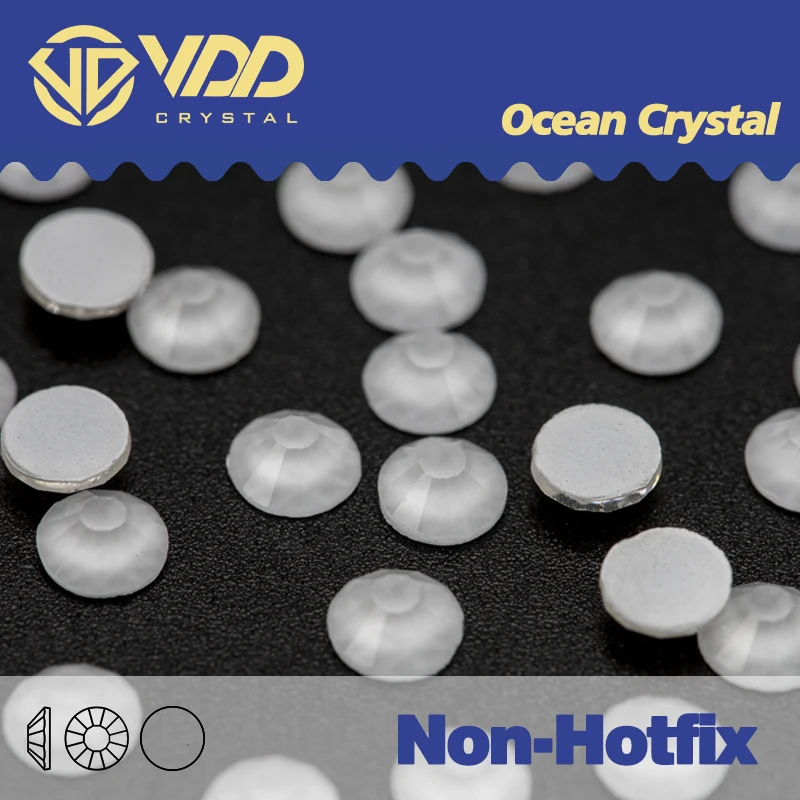 SS16 SS20 SS30 Glitter Strass Cristallo AB Non Hot Fix Posteriore - Foto 5