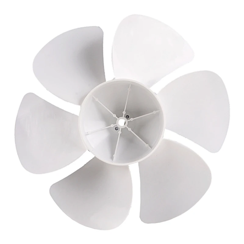  Plastic Fan Blade Leaves Universal Household Exhaust Fan Standing Pedestal Fan Table Fanner Replacement Part 12/10/8/6In