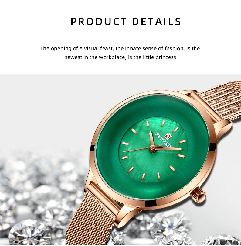 Роскошные женские часы-браслет, простые ультра-тонкие часы из розового золота, женские водонепроницаемые часы, кварцевые часы с японским механизмом