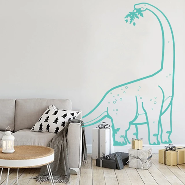 Dinosaur Volcano Wall Decal for Kids Room Jurassic Park- Dino peel&stick  wall sticker, Dinosaurs Jurassic Park