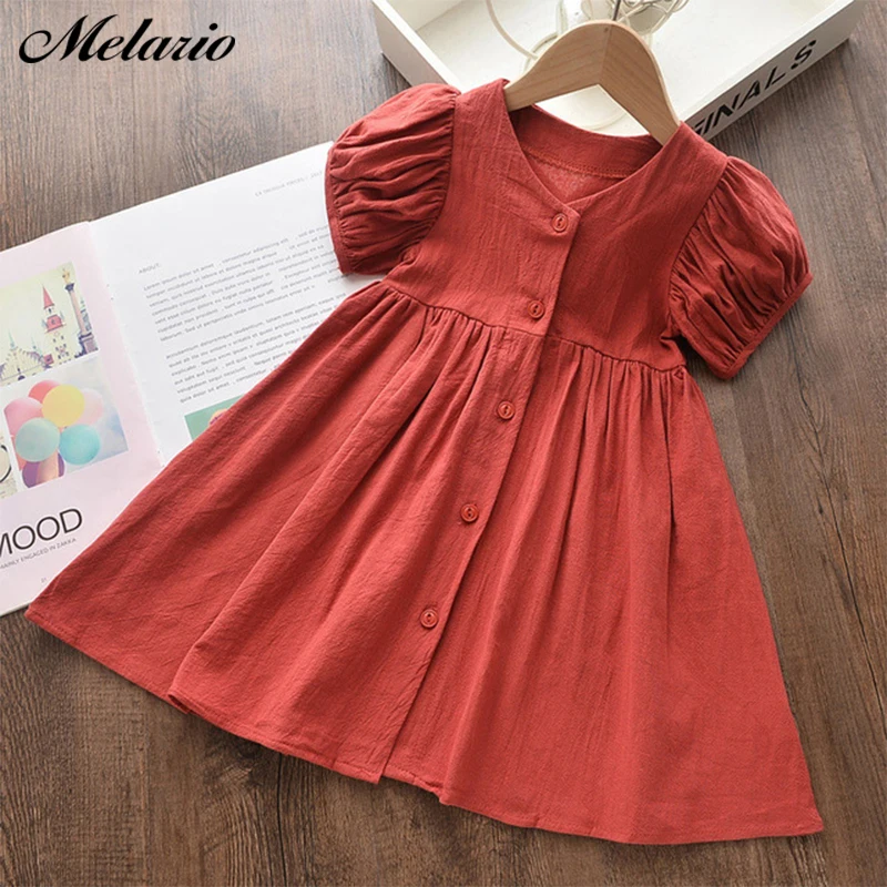 Платье детское летнее с коротким рукавом на Возраст 3-7 лет | Детская одежда и