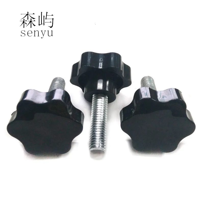 LUHUICHANG 10 шт. M6 M8 M10 38 # резьба в форме звезды зажимные гайки ручка для промышленного