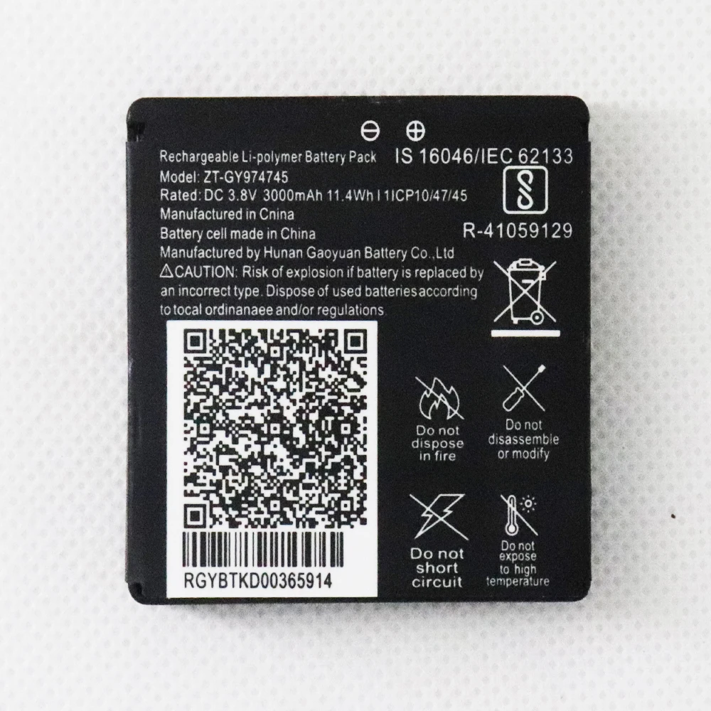 

Original 3000mAh Battery For Jio ZT-GY974745 Cell Phone Batteries