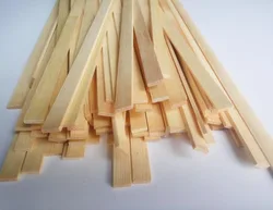 Bande de pin en bois massif, 200x30x3mm, 20 pièces, bricolage, modèle de construction fait à la main 