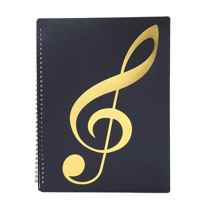 Multi-layer Waterproof Music Folder File Plastic Data Bag Filing Products Document Bag A4 Piano Score Book Folder