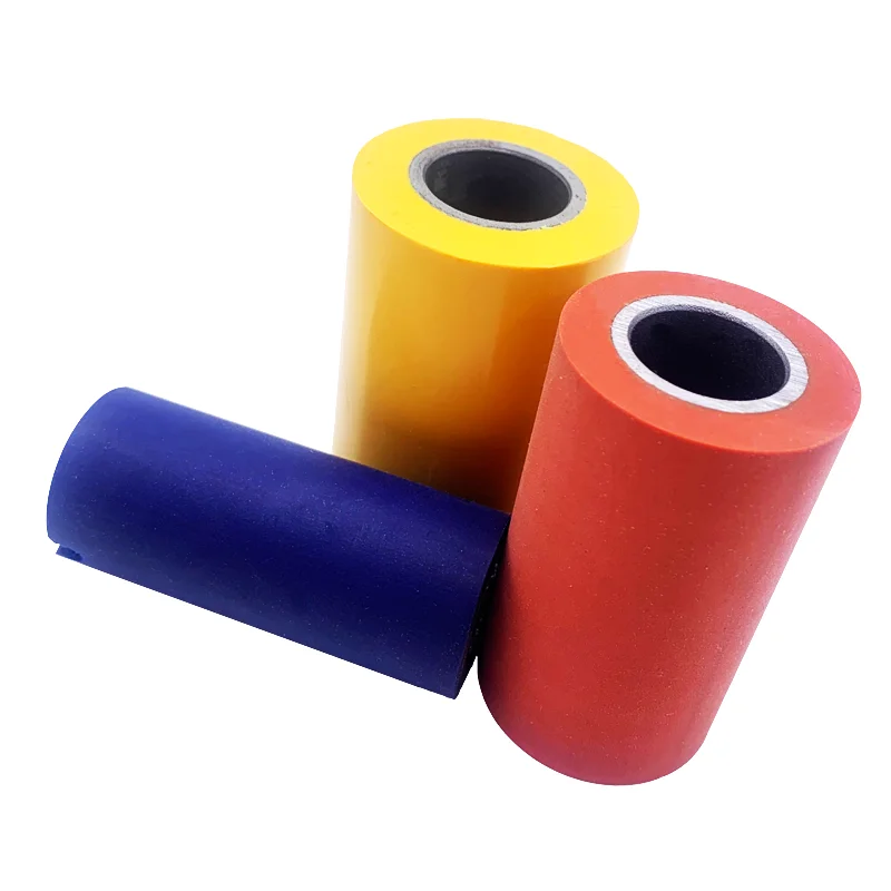 2PCS Good Quality Feeding Roller Rubber Wheel for Edge Banding Machine