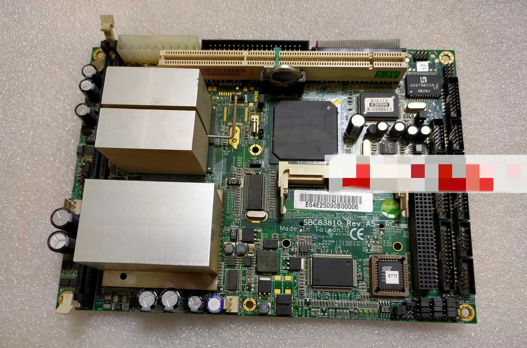 

Axiomtek SBC83810 Rev. A5-RC материнская плата промышленного контрольного оборудования