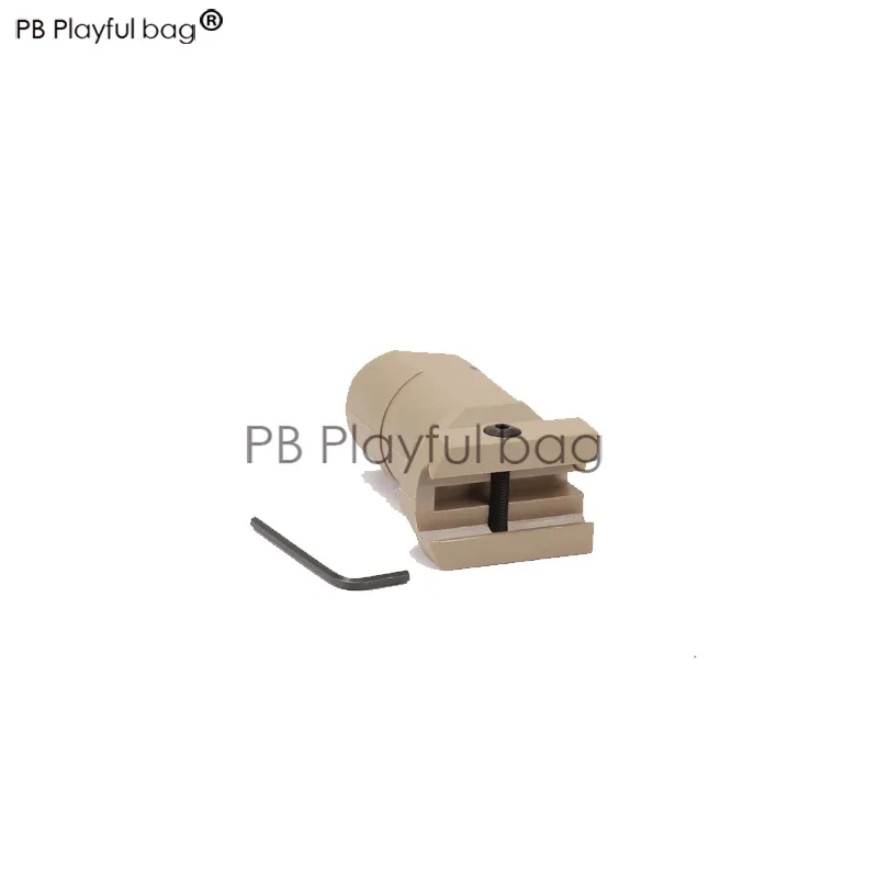 1pcs PB игривый мешок игрушки diy cs PK-6 выдалбливают рукоятка воды пулевой пистолет Jinming SCARXM316 Черная корова HK416 сцепление аксессуары - Цвет: 1pcs