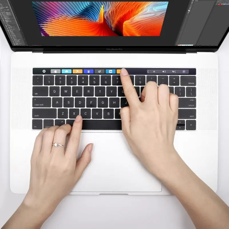 Touch-Bar Clear Film Protector Skin Sticker For Macbook Pro 13/15 A1706 A1707 A1989 A1990 laptop protective film
