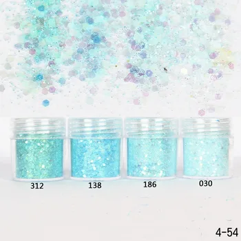 

Ultrathin Sequin 1Box 10ml Nail Art Glitter 3D Ice Blue MIX Nail Glitter Powder Sequins Confetti Nail Desing Glitter for Crafts