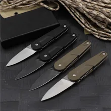 HS инструменты, мини складной нож, модный уличный нож N690 из нержавеющей стали, легкий карманный нож для повседневного использования