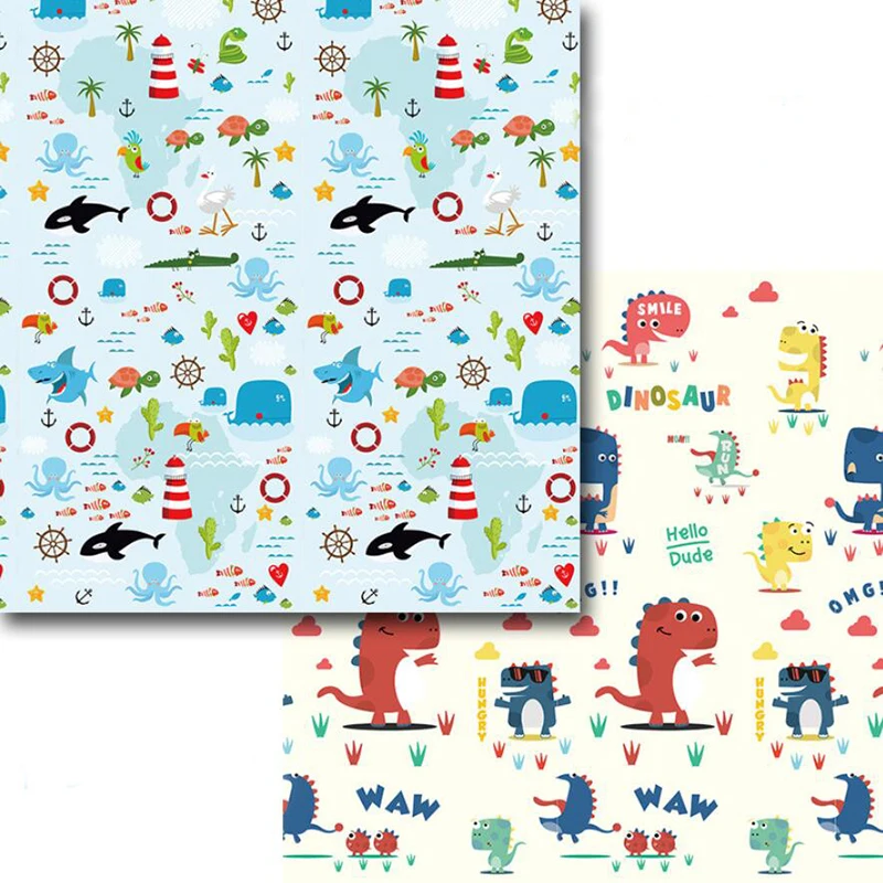 

XPE Crawling Mat 1CM Thick Foldable Baby Play Mat Climbing Toy Crawling Pad Outdoor Indoor Soft Floor Activity Gym Kids Rug