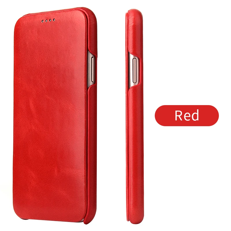 LANGSIDI Luxury magnetic Flip book case For Iphone 12 pro max 13 11 Pro xr x 7plus xs max Genuine leather 360 full protect cover phone flip cover Cases & Covers