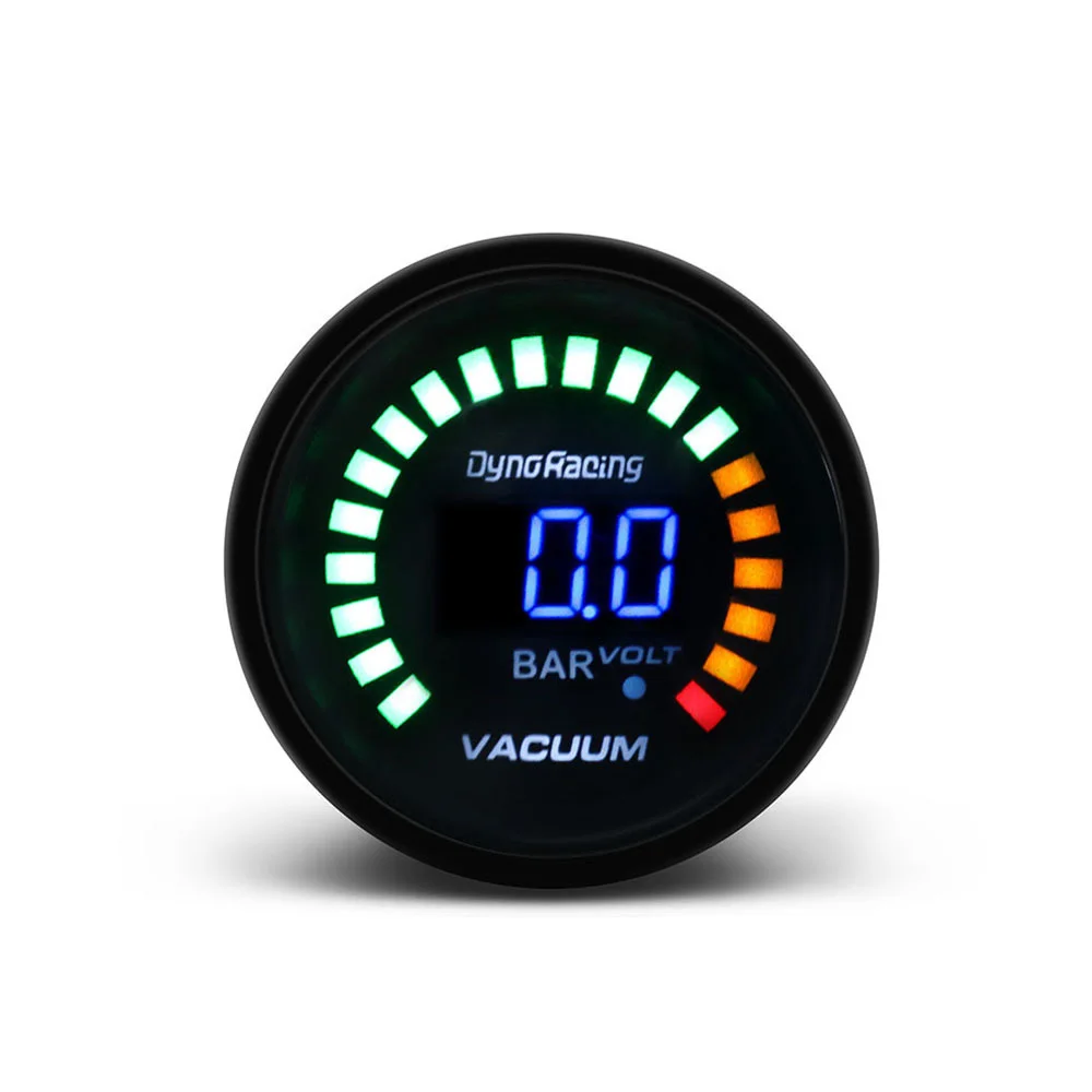 Цифровой дисплей Авто счетчик автомобиля вакуумный гоночный инструмент LED