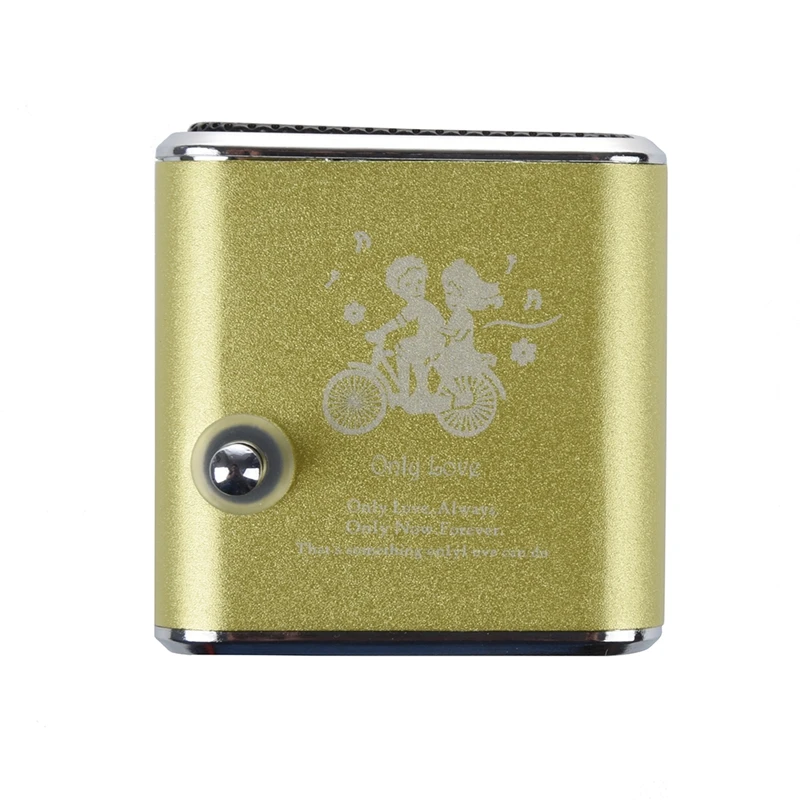 FFYY-2Pc TD-V26 портативный мини цифровой динамик с Micro-SD/TF/USB/FM зеленый и серебристый