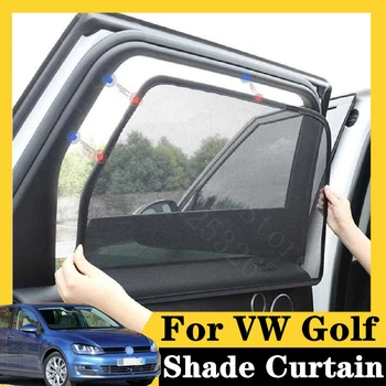 

For VW Golf 2013-2020 Design Vision GTI Concept 7Pcs card type magnetic car curtain sun shade car window shade car styling