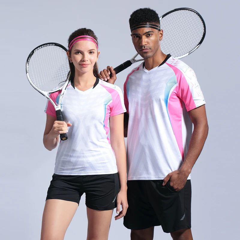 New Badminton clothes Men Women  Tennis Jerseys    Badminton Sport wear Table Tennis Training bodybuilding volleyball wear 1035