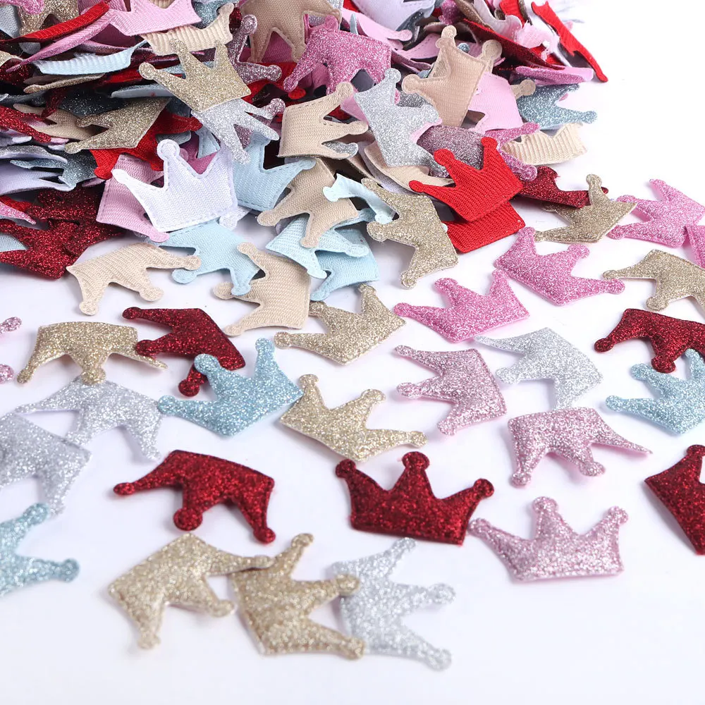 

Multi Style Bow Cartoon CrownHeart Star Ultrasonic Embossing DIY Headwear Materials For Children Party Accessories Decoration