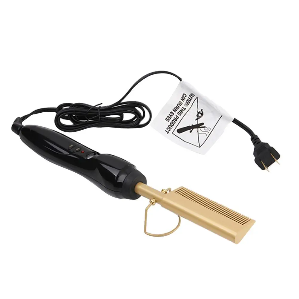 

Multifunction Straightener Electric Comb Hair Curling Irons Hair Curler Comb Hot Straightening Electric Comb Hair Styling