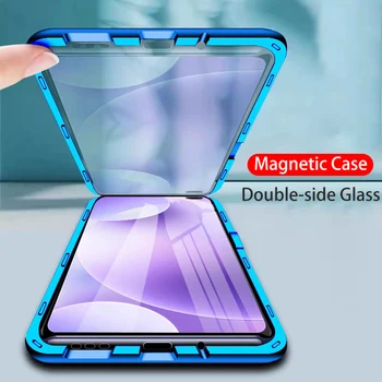 

OEING Magnetic Case for Xiaomi Poco F2 Pro M2 Pro Case Redmi K30 Pro Note 9S 9 Mi 10 Pro Cover Shockproof Tempered Glass 360