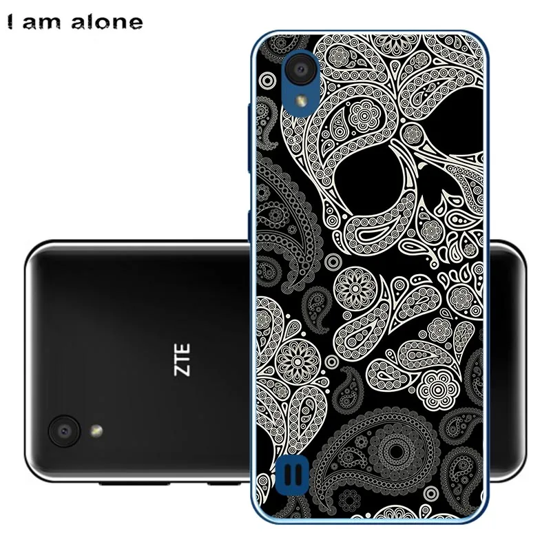Чехлы для телефонов I am alone для zte Blade A5 5,45 дюймов Мягкий ТПУ модный мобильный для zte A5 сумки задняя крышка