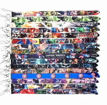

FREE Shipping by FEDEX 500pcs/lot 2019 Cheap Hero Lanyards Keychains ID Badge Lanyards for Mobile Phone Straps