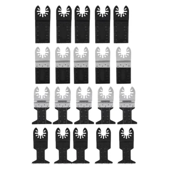 

GTBL 20Pcs/Set Oscillating Multi Tool Saw Blade for Fein Multimaster Makita Cutting Wood Tools for Renovator Power B
